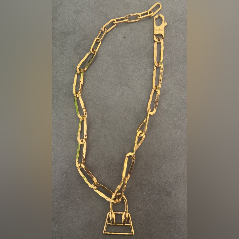 JACQUEMUS chiquito brass necklace (SOLD)